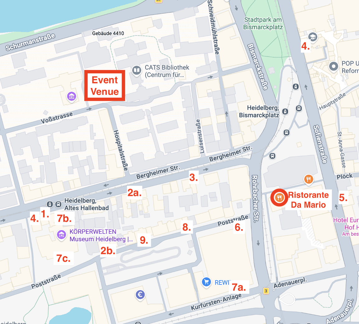 Restaurants near campus